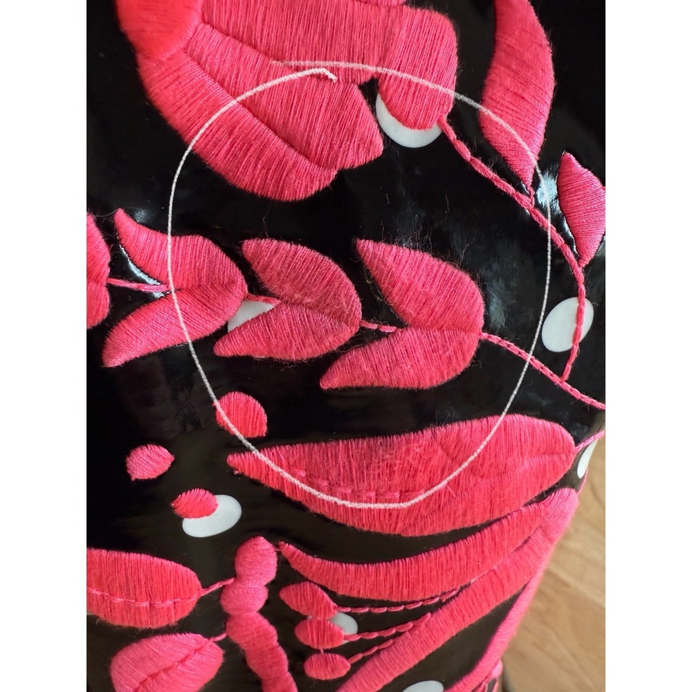 Consuela Black Polka Dot Pink Valentina Tote Retired Large‎ NWT  **READ** - Picture 6 of 16